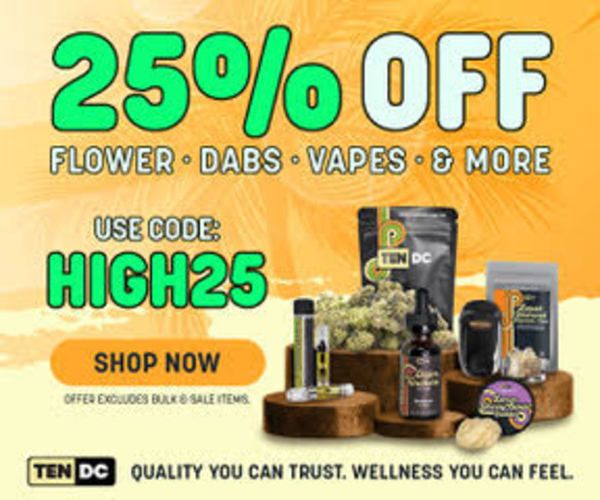 TEN DC 25% Coupon Code | Sitewide | (Verified) September 2026