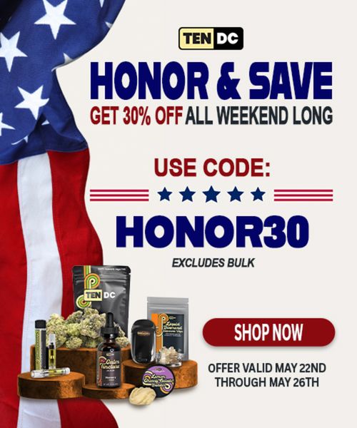 10 DC 30% Off Memorial day Sale  | Valid May 22nd thru 26th | (Verified) May 2026