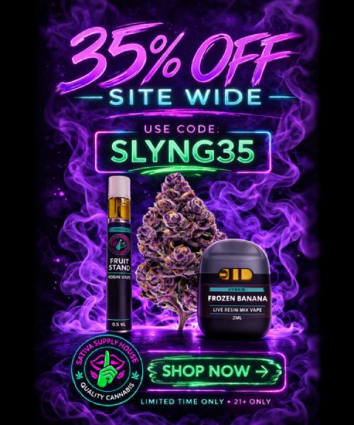 Sativa Supply House 35% Off Coupon Code (Verified) March 2026