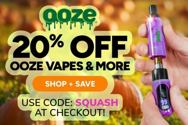 20% OFF Ooze with code squash For Vapes and more! | (Verified) October 2026