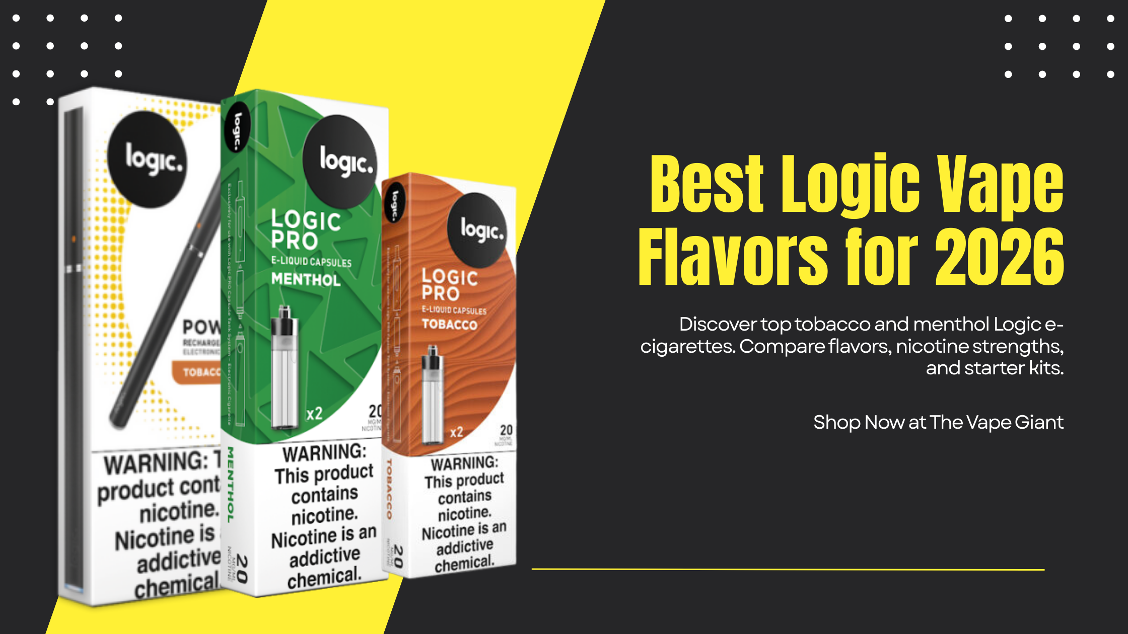 Best logic vape flavors for 2026